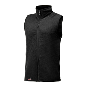 Woolpower Vest 400 Merino Mid layer Black XS