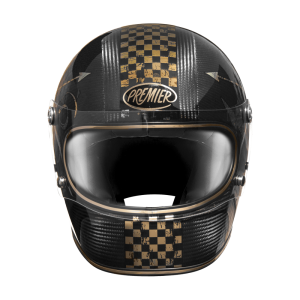 Casca Premier Trophy Carbon NX Gold Chromed Negru