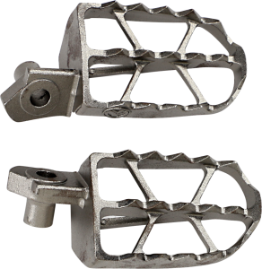 MOOSE RACING Nd Series Footpegs Silver 