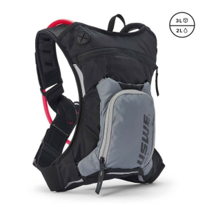 Rucsac hidratare Uswe RAW 3 Black/Gray