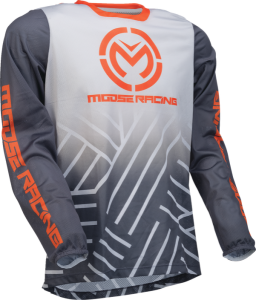 MOOSE RACING Sahara Jersey Gray, Orange 