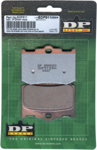 Sintered Metal Caliper Brake Pads