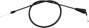 MOOSE RACING Black Vinyl Throttle Cable Black 