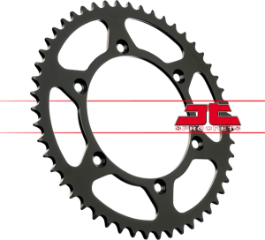 JT SPROCKETS Steel Rear Sprocket Black 