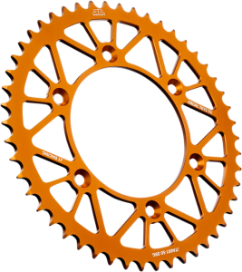 JT SPROCKETS Racelite Aluminum Rear Sprocket Orange 