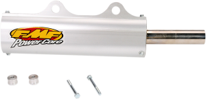 Powercore Silencer Anodized Clear