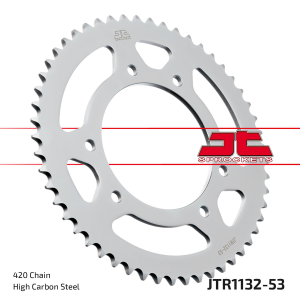 JT SPROCKETS Rear Sprocket Natural 