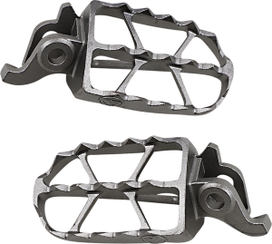 MOOSE RACING Nd Series Footpegs Silver 