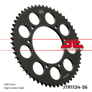 JT SPROCKETS Rear Sprocket Black 