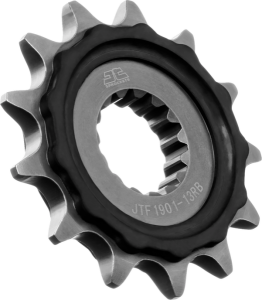 JT SPROCKETS Countershaft Front Sprocket Black, Natural 