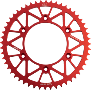 JT SPROCKETS Rear Sprocket Red 