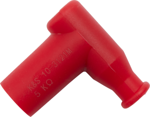 MOOSE RACING Spark Plug Resistor Cover Red 