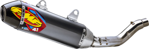 Factory 4.1 Rct Slip-on Muffler Anodized, Grey 