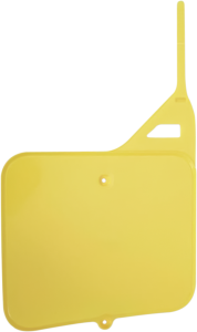 Frt #plate Rm's 87-95 Yel Yellow