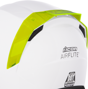 Spoiler spate casca Icon Airflite™ Fluorescent Yellow/Green