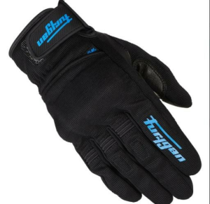 Manusi Dama Furygan Jet D3O Black/Turquoise