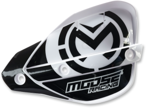 MOOSE RACING Probend Handguards Black, White 