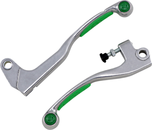 MOOSE RACING Competition Lever Green, Silver 