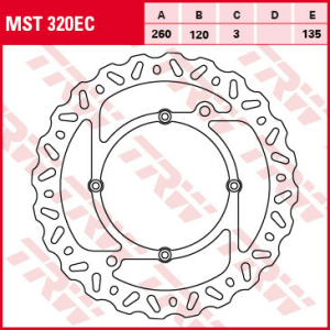 Disc frana fata TRW HUSQVARNA WR / CR / TE / TC 125 - 610 '98-'13