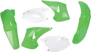 Full Body Replacement Plastic Kit Green, White