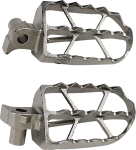 MOOSE RACING Nd Series Footpegs Silver 