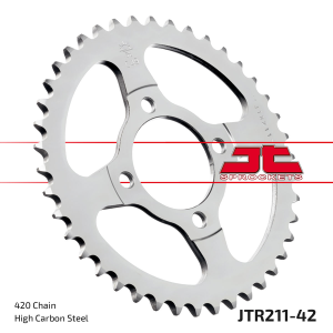 JT SPROCKETS Rear Sprocket Natural 