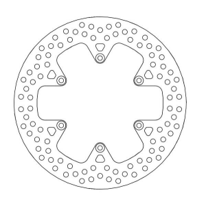 Halo Series Rear Rotor Stainless Steel