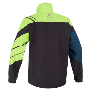 AMOQ Snowcross Jacket Black/HiVis M