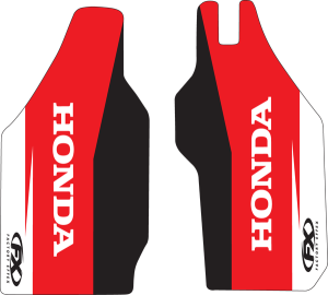 Lower Fork Guard Graphics Black, Red, White