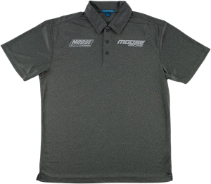 MOOSE RACING Corporate Polo Shirt Gray 