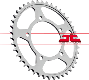 JT SPROCKETS Steel Rear Sprocket Natural 