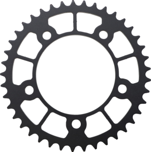 MOOSE RACING Steel Rear Sprocket Black, Zinc Plated 