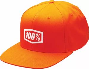 Icon Snapback Hat Orange 