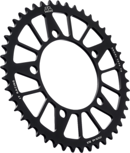 JT SPROCKETS Racelite Aluminum Rear Sprocket Black 