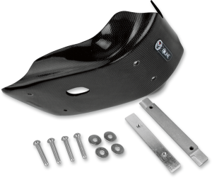 MOOSE RACING Carbon Fiber Skid Plate Black 