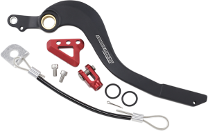 MOOSE RACING Brake Pedal Black, Red 