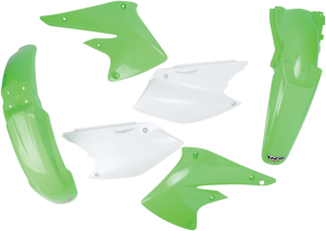 Full Body Replacement Plastic Kit Green, White