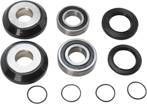 Watertight Wheel Collar And Bearing Kits Black, Silver