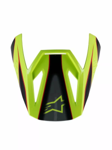 Alpinestars Youth Sm3 Fray Visor Black, Red, Yellow 