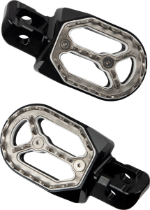 MOOSE RACING Qualifier Footpegs Black 