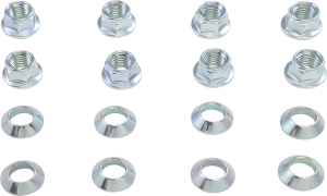 MOOSE RACING Universal Locking Lug Nuts Chrome 