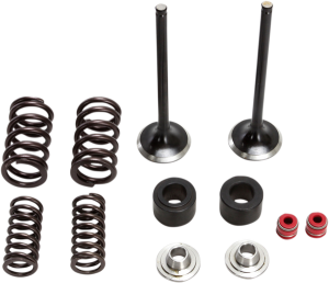 MOOSE RACING Stainless Exhaust Valve And Spring Kit 