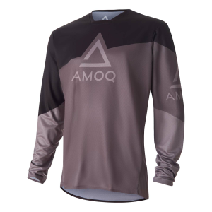 AMOQ Ascent Strive Jersey Black/Grey S