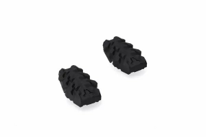 Replacement Profile Rubber For Evo Footrest Black