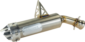 Apx Aluminium Slip-on Muffler Silver 