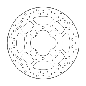 Halo Series Rear Rotor Stainless Steel