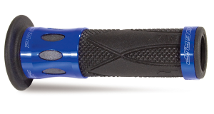 Double Density Grip Anodized, Black, Blue