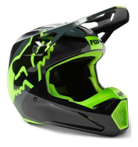 Casca Fox V1 Xpozr Dot/Ece Black/Green