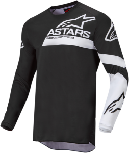 Tricou copii Alpinestars Racer Chaser S21 Black/White