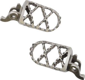 MOOSE RACING Pro Footpegs Silver 